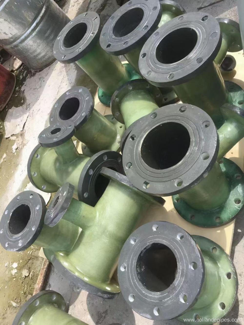 FRP GRP flange connection frp pipe fittings