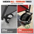 Outerlead Collapsible Heavy Duty Beach Terrain Wagon Cart