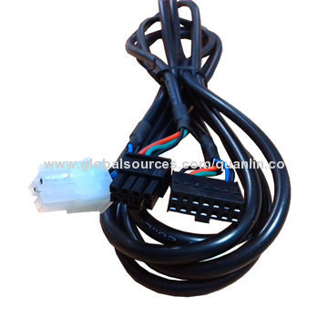 Electronic cable assembly for engine