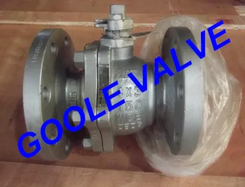 300LB Cast Steel Manual Reduced Bore Ball Valve GARQ41F