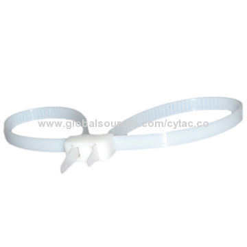 Double Loop Nylon66 680mm/390mm Available Plastic Handcuffs, UV Black and Other Colors are Available