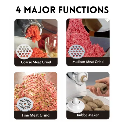 Copper Motor Household Desktop Meat Grinder for Kitchen Appliances