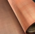 Rollo de malla de alambre personalizada de cobre rojo