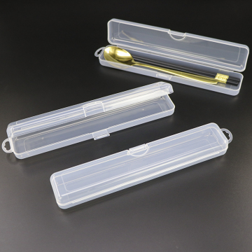 Spoon and Chopstick Cutlery Packaging Gift Box Transparent Case For Serving Spoons and Chopsticks