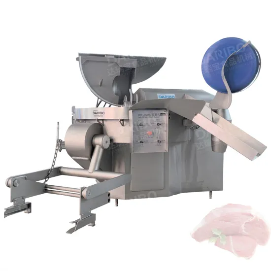 Electric Bowl Cutter: Wholesale Sausage Mixing and Grinding Machine for Meat and Vegetables
