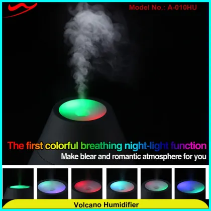 Volcano humidifier / innovative USB desktop mini air personal humidifier