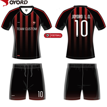 China custom sublimated club soccer wear