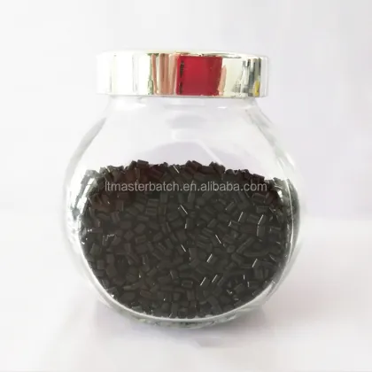 HDPE MSDS Black Masterbatch Raw Materials for Film Extrusion