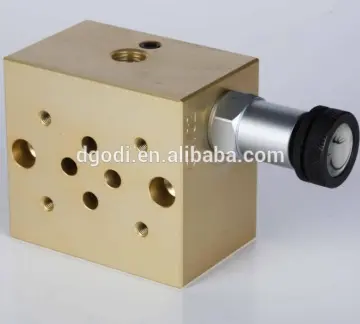 cnc machining brass water manifold, medical gas manifold
