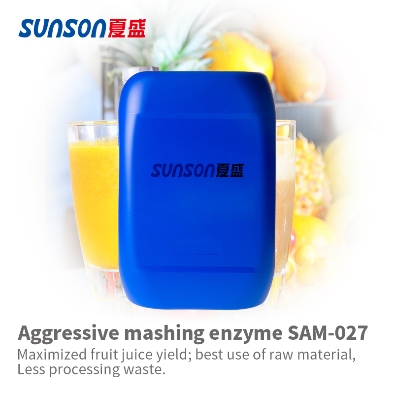 إنزيم المهروسة بالفواكه SAM-027 للحصول على أقصى عائد عصير