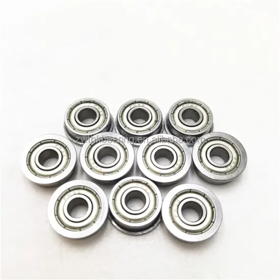 3x7x3mm F683ZZ Flanged Miniature Ball Bearing