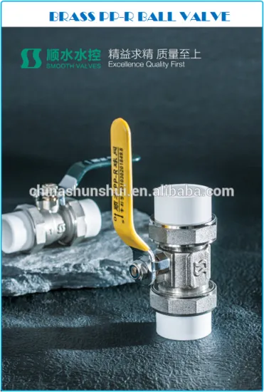 PP-R Brass Ball Valve ppr brass ball valv thread ball valve