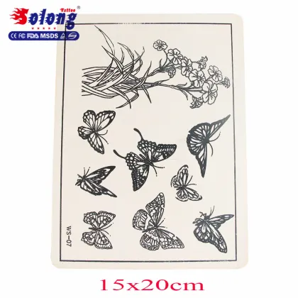Solong tattoo professional rubber tattoo skin for practice