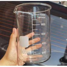 Borosilicate de 250 ml 3,3 Bécheur en verre avec bec