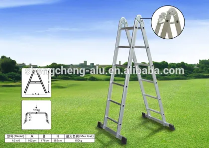 aluminium alloy step ladder,aluminum ladder,Aluminum Step Ladder