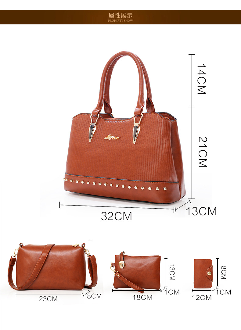 new model durable felt lady shoulder bags