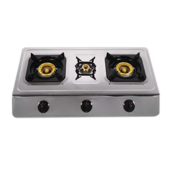 gas cooktop stainless steel gas stove 3 burner