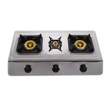 gas cooktop stainless steel gas stove 3 burner