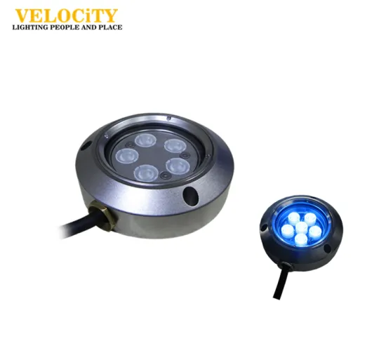 24V High Brightness 316 Stainless Steel RGB Marine LED Boat Light