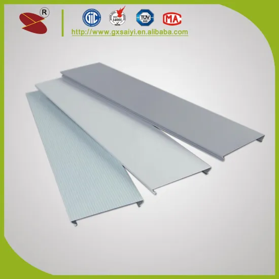 Incredible roof aluminum strip ceiling for house designs