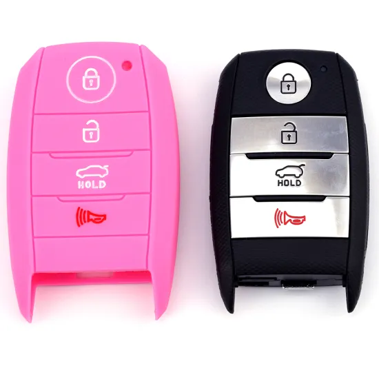 4 Buttons Silicone Car Key Case For Kia