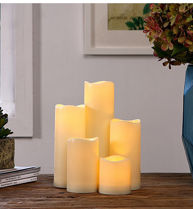 Waterproof Flameless Candles With Timer