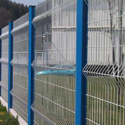 Hot Sale PVC Coated Welded Triangle Bending Fence