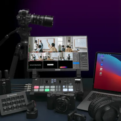 Osee GoStream Duet: Multiple Camera SDI HDMI Live Stream Video Mixer