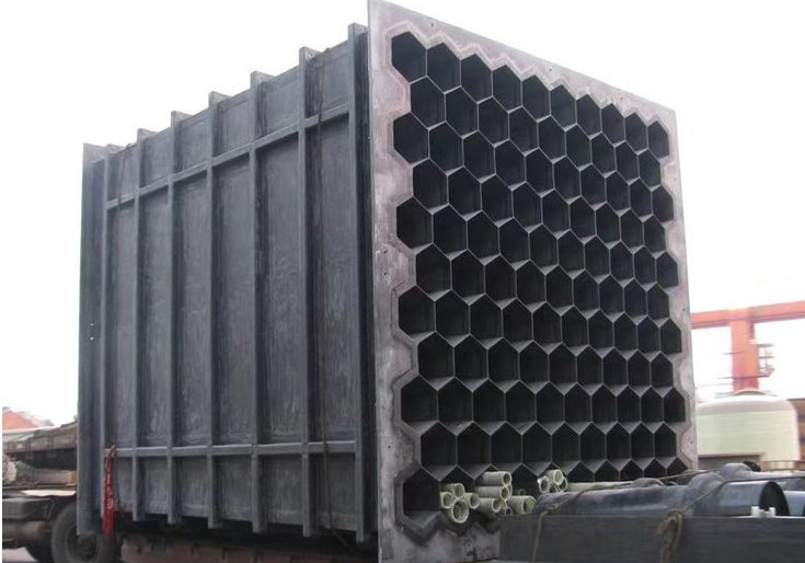 Industrial wet electrostatic precipitator