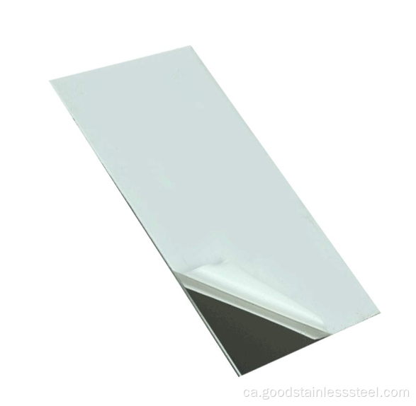 Mirall de xapa d'acer inoxidable polit