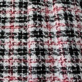Eleedance Tweed Black Polyester Fabric