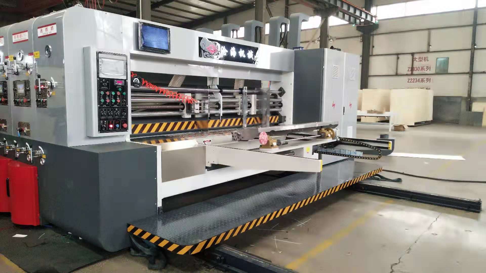Corrugated box Flexo Printing Slotting Die-cutting Machine
