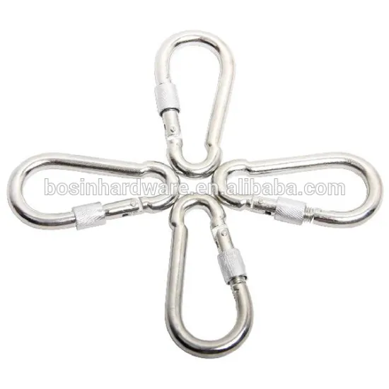 Fashion High Quality Metal Hardware Spring Screw Snap Hook