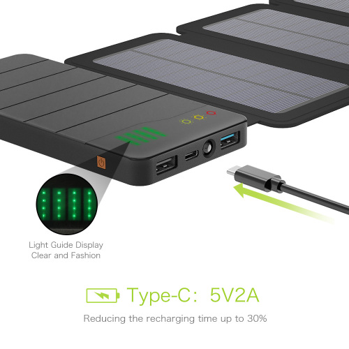 10000mAh Solar Charging Power bank