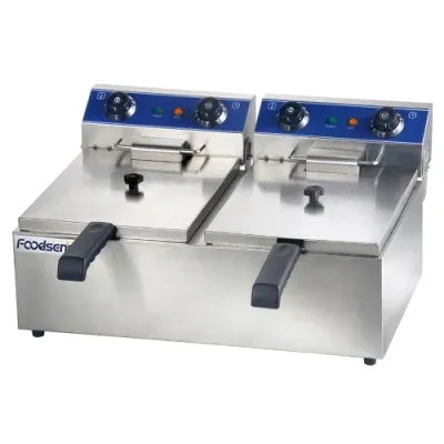 Commercial Kithcen Hotel Use 1-Tank 1-Basket Electric Fryer