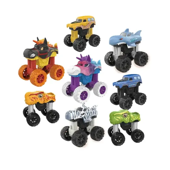 Promotional Deals on EPT Dollartoys: Friction Car Dinosaur, Dragonoid Truck, and Monster Toys