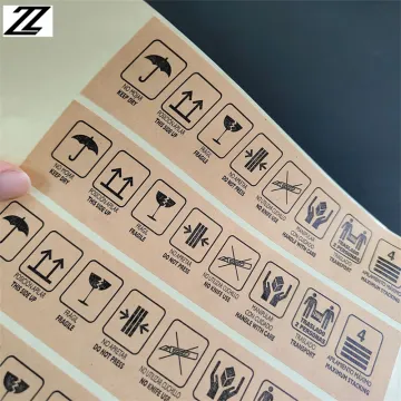 Self Adhesive Kraft Paper Sticker