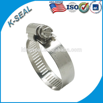 Stainless Steel American Type Worm Drive Hose compression clamp KF6SS