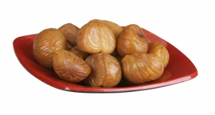 Roasted Peeled Chestnuts Snacks