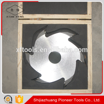 250x3.8x70x6 teeth finger joint cutter for wood cutting