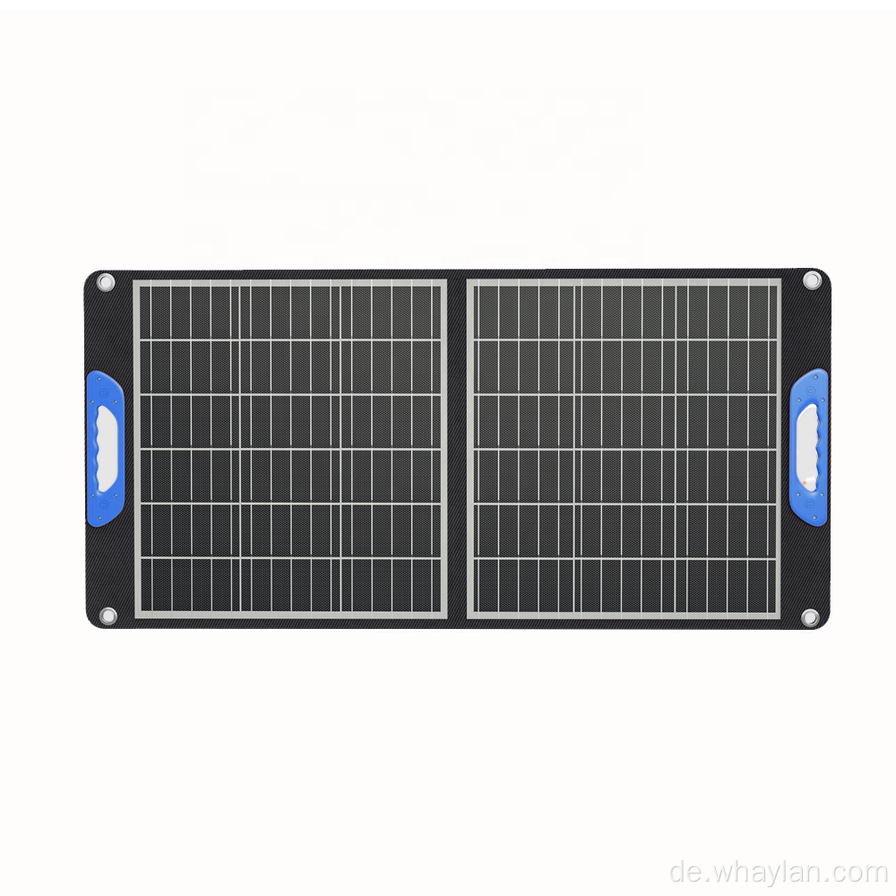 Wasserdichtes IP65 Faltbares Solarpanel für Laptop -Mobiltelefon