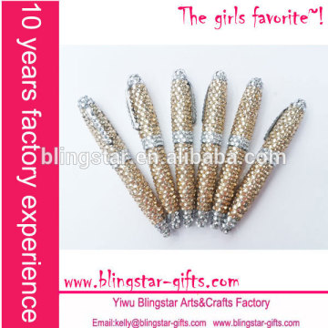 bling bling beaded promotion pen