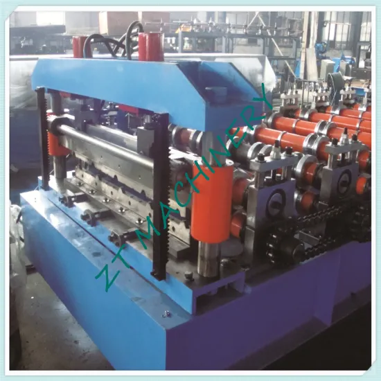 Aluminum Steel Panel Boltless Roof Roll Forming Machinery