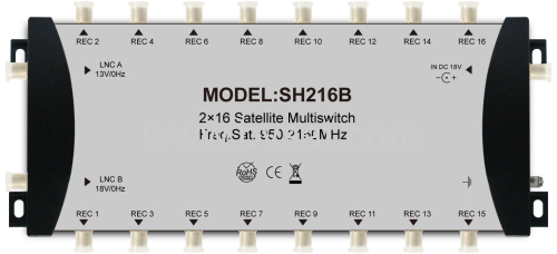 Ganska pris hög kvalitet bra Service 2 x 16 Multi Switch satt