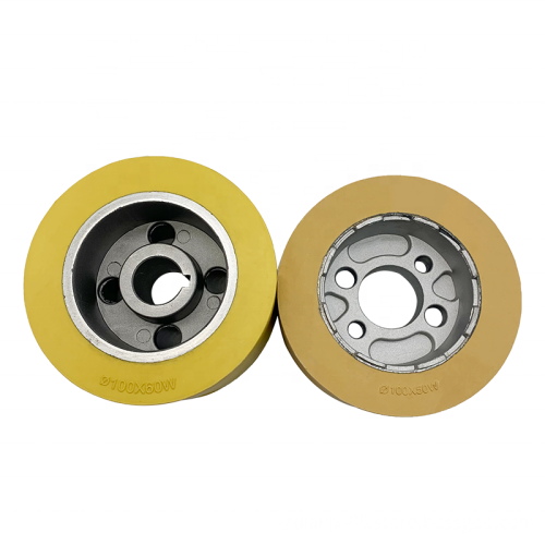 Durable 4 Pcs Woodworking Feeding Rollers for Planer Machines (100*50mm and 100*60mm)