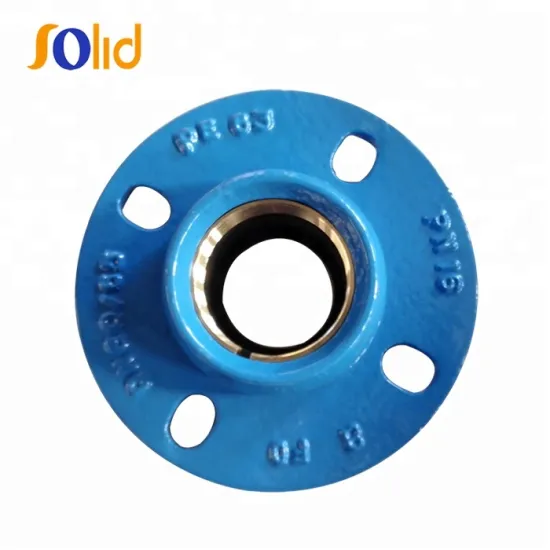 Cast iron Pipe Fitting-Quick Flange Adaptor for PE Pipe