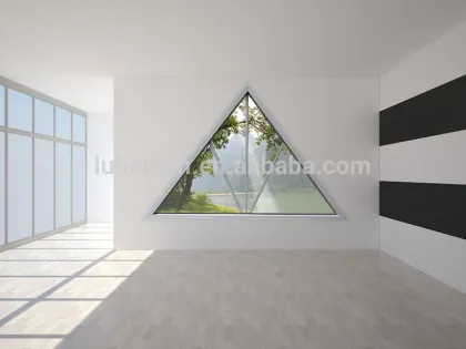 Hot sale Energy saving door and window PVC polygon window with soundproof