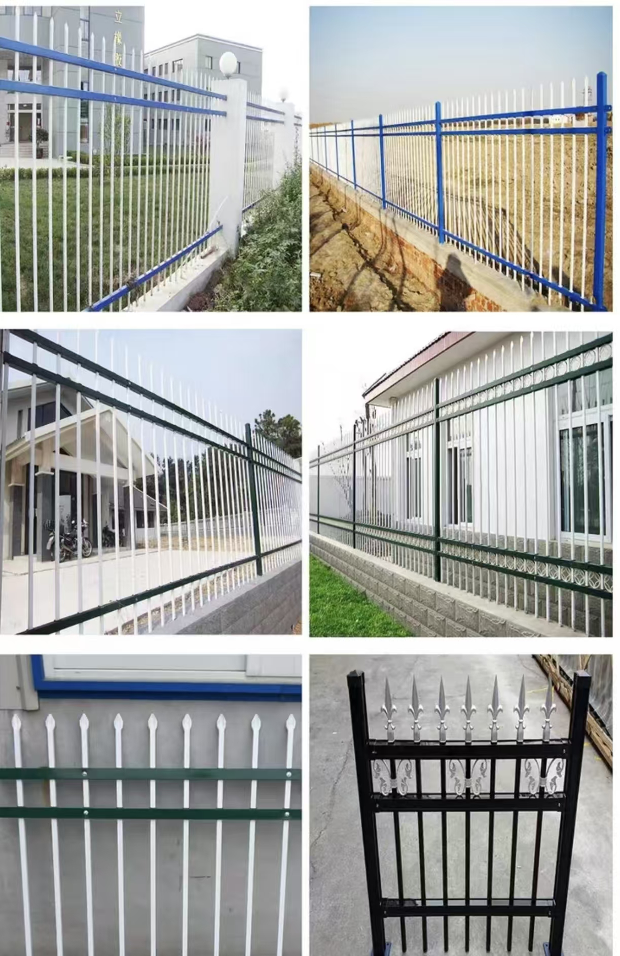 steel picket fence 15