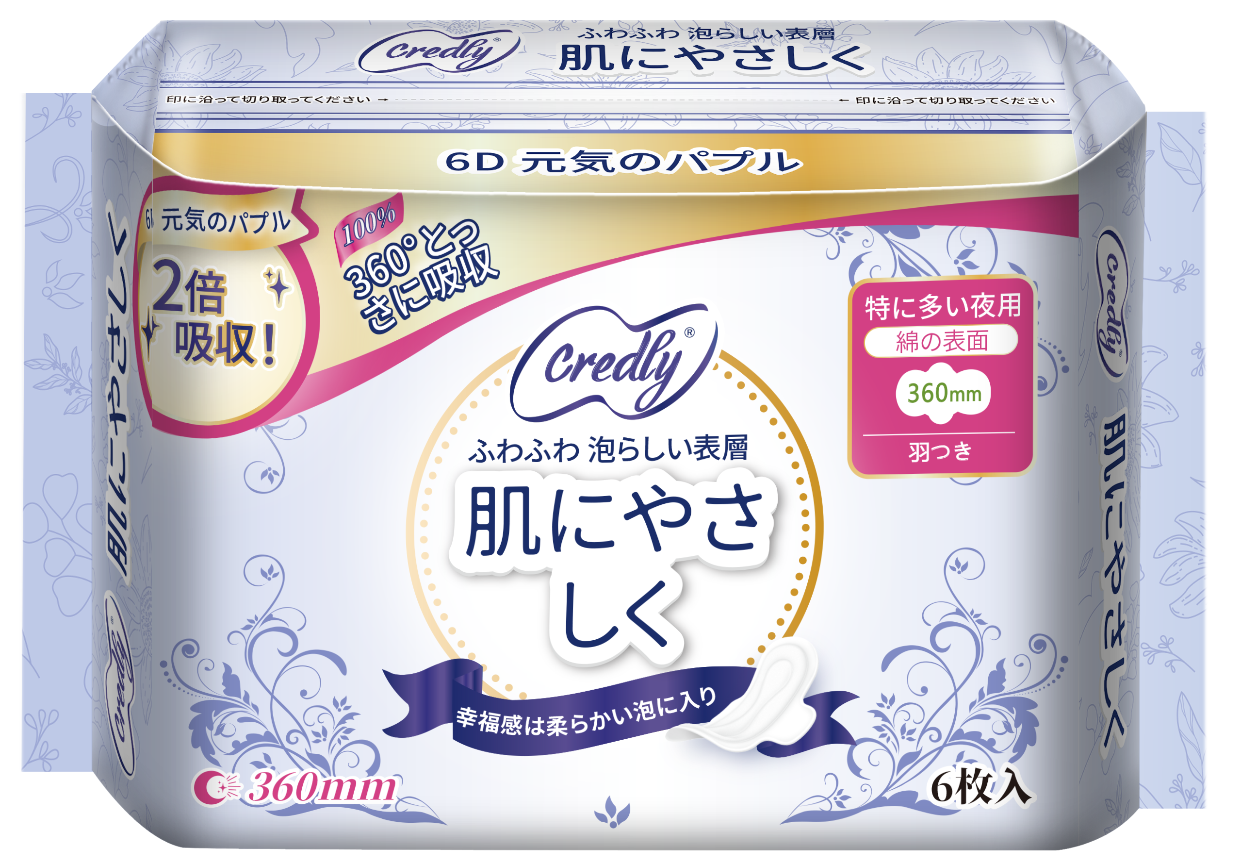 Wholesale 360mm sanitary napkin for women