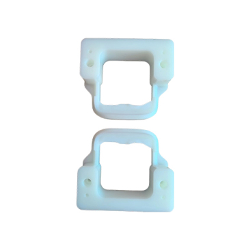 CNC machining of white nylon